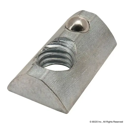 T-Nut With Ball & Spring: Use With 15 Series T-Nut With Ball & Spring: Use With 15 Series