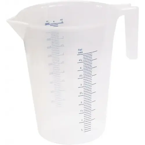 Beakers & Pipettes; Volume Capacity Range: 1,000 mL and Larger ; Material: Polypropylene ; Labware Transparency: Translucent ; Graduations: Yes ; Handle Included: Yes ; Overall Length: 10.625in
