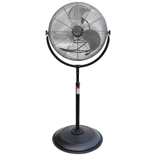 20" Blade, 1/8 hp, 6,039 Max CFM, Standing Pedestal Fan 20" Blade, 1/8 hp, 6,039 Max CFM, Standing Pedestal Fan
