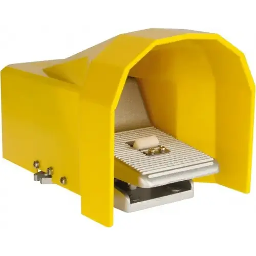 Manually Operated Valve: Foot Pedal with Guard, Foot Pedal & Spring Actuated Manually Operated Valve: Foot Pedal with Guard, Foot Pedal & Spring Actuated