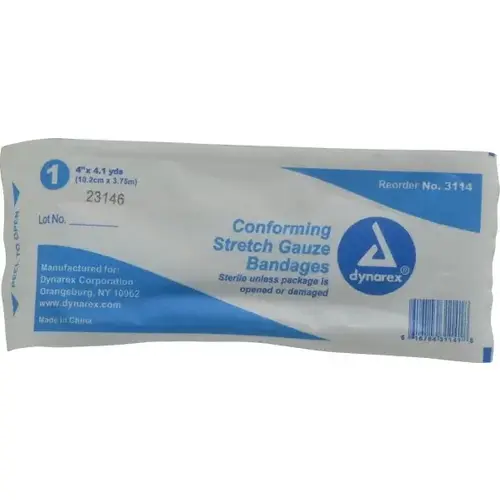 4" Wide, General Purpose Gauze Roll