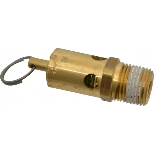 ASME Safety Relief Valve: 1/2" Inlet, 232 CFM, 125 Max psi