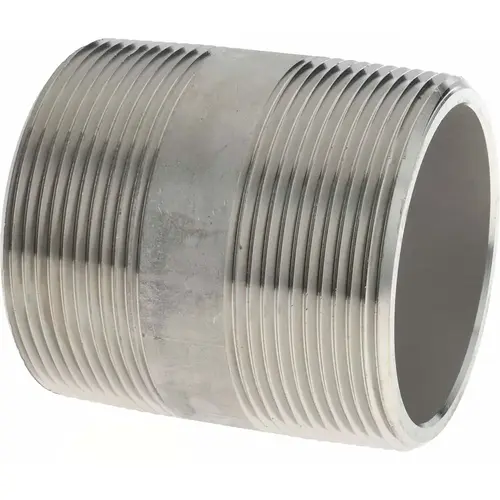 Stainless Steel Pipe Nipple: 2" Pipe, Grade 316 & 316L Stainless Steel Pipe Nipple: 2" Pipe, Grade 316 & 316L