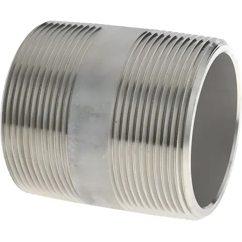 Stainless Steel Pipe Nipple: 2" Pipe, Grade 316 & 316L Stainless Steel Pipe Nipple: 2" Pipe, Grade 316 & 316L
