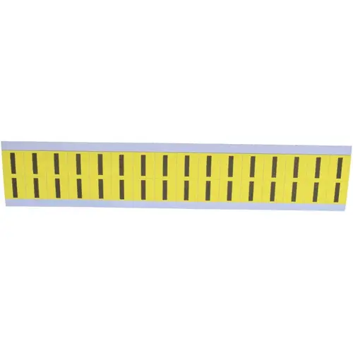 Number & Letter Label: "I", Rectangle, 0.5625" Wide Number & Letter Label: "I", Rectangle, 0.5625" Wide
