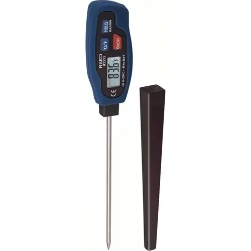 Digital Thermometer & Probe: 482 degree F