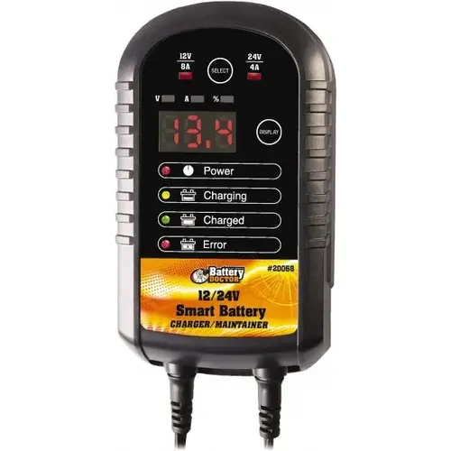 Automatic Charger/Battery Maintainer: 12 & 24VDC