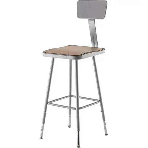 24 to 32 Inch High, Stationary Adjustable Height Stool