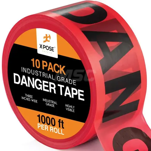 1,000 ft x 3" x 2 mil Polyethylene Barricade Tape