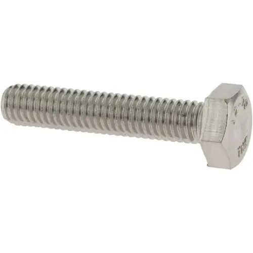 Hex Head Cap Screw: M6 x 1.00 x 30 mm, Grade 18-8 & Austenitic Grade A2 Stainless Steel Hex Head Cap Screw: M6 x 1.00 x 30 mm, Grade 18-8 & Austenitic Grade A2 Stainless Steel