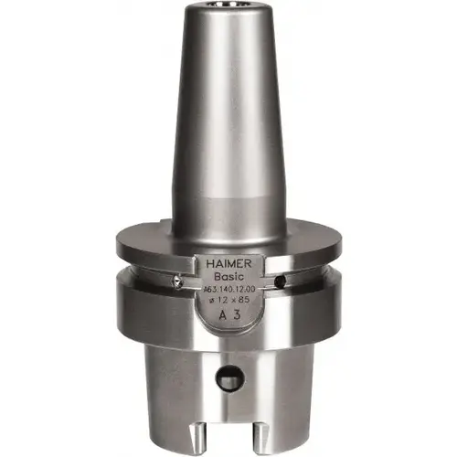 Shrink-Fit Tool Holder & Adapter: HSK63A Taper Shank, 0.1575" Hole Dia