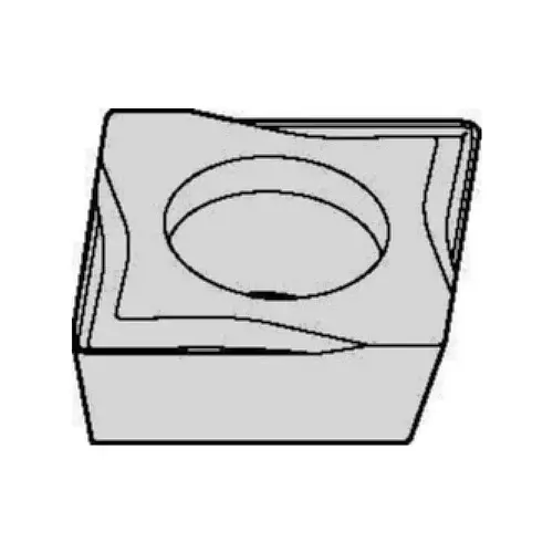 Boring Insert: CDCG120605None CG5, Carbide - pack of 10 Boring Insert: CDCG120605None CG5, Carbide - pack of 10