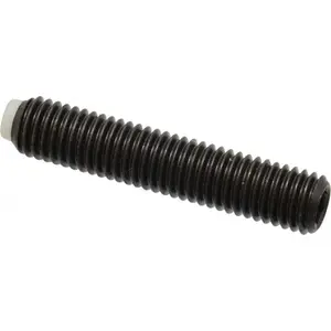 J.W. Winco 913.3-M10-50-KU Set Screw: M10 x 1.50 x 50 mm, Soft Tip Point, Steel, Grade 5.8