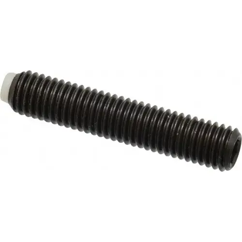 Set Screw: M10 x 1.50 x 50 mm, Soft Tip Point, Steel, Grade 5.8