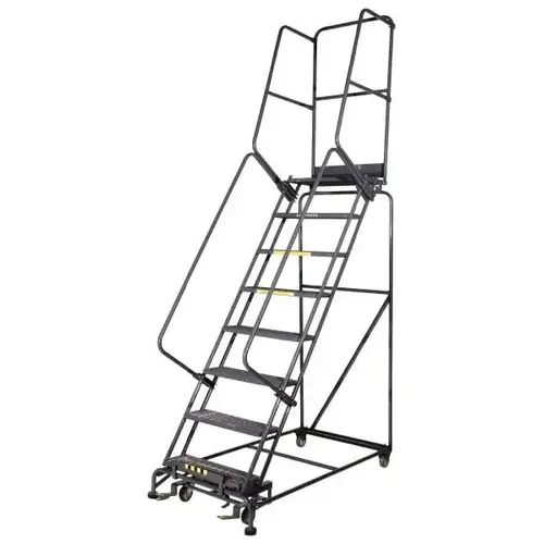Steel Rolling Ladder: 10 Step