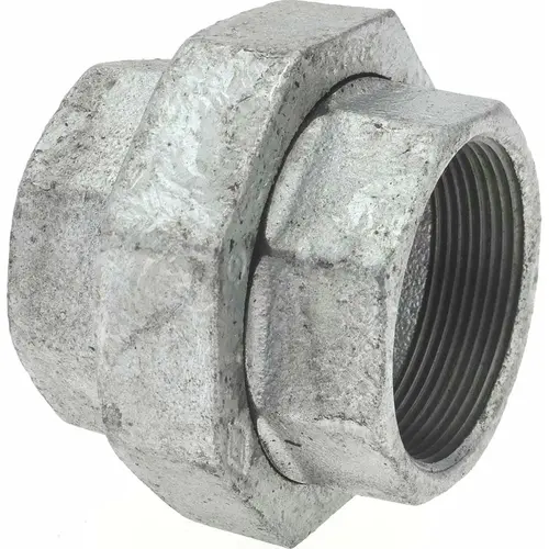 Malleable Iron Pipe Union: 2" Fitting Malleable Iron Pipe Union: 2" Fitting