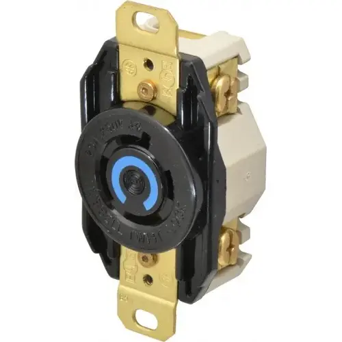 250 VAC, 20 Amp, L15-20R NEMA, Self Grounding Receptacle 250 VAC, 20 Amp, L15-20R NEMA, Self Grounding Receptacle