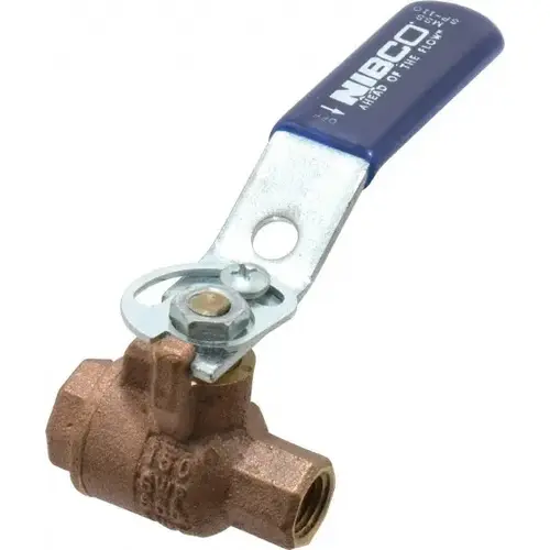 Standard Manual Ball Valve: 1/4" Pipe, Full Port Standard Manual Ball Valve: 1/4" Pipe, Full Port