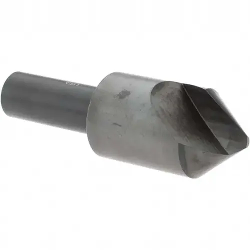 Countersink: 7/8" Head Dia, 82 degree Included Angle, 1 Flute, High Speed Steel, Right Hand Cut Oxide Countersink: 7/8" Head Dia, 82 degree Included Angle, 1 Flute, High Speed Steel, Right Hand Cut Oxide
