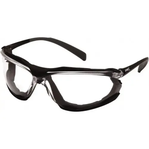 Safety Glass: Anti-Fog & Scratch-Resistant, Polycarbonate, Clear Lenses, Full-Framed, UV Protection Safety Glass: Anti-Fog & Scratch-Resistant, Polycarbonate, Clear Lenses, Full-Framed, UV Protection