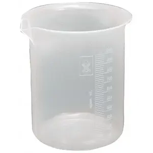Dynalon Labware 222075-0250 250 ml Polypropylene Griffin-Style Beaker