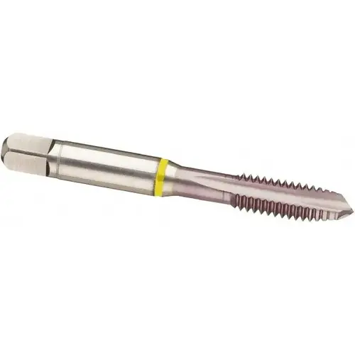 Spiral Point Tap: 5/16-18, UNC, 3 Flutes, Plug, 2B, Cobalt, MolyGlide Finish Spiral Point Tap: 5/16-18, UNC, 3 Flutes, Plug, 2B, Cobalt, MolyGlide Finish