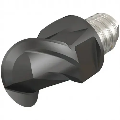 Ball Nose Replaceable Milling Tip: MMEBA625B472T10 IC08, Carbide Bright/Uncoated