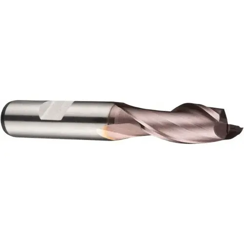8mm Diam, 19mm LOC, 2 Flute Powdered Metal Keyway End Mill