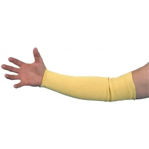 Cut & Puncture-Resistant Sleeves: Size Universal, Kevlar, Yellow