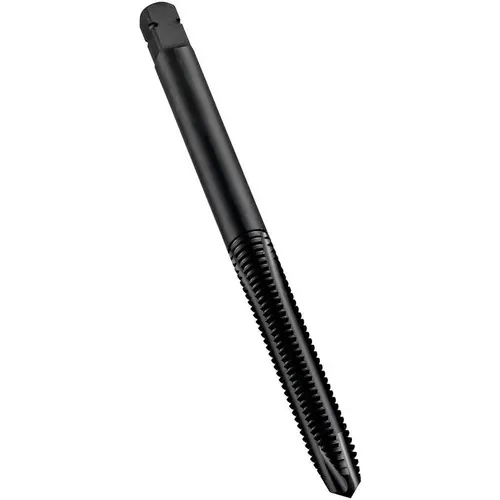 Spiral Point Tap: #8-32 UNC, 2 Flutes, Plug Chamfer, 3B Class of Fit, High-Speed Steel-E-PM, Steam Oxide Coated Spiral Point Tap: #8-32 UNC, 2 Flutes, Plug Chamfer, 3B Class of Fit, High-Speed Steel-E-PM, Steam Oxide Coated