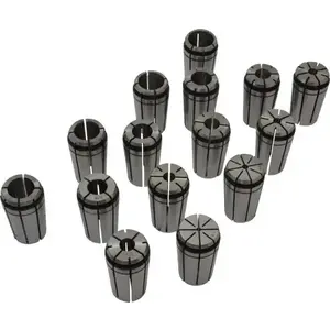 Centaur 70064 Collet Set: 15 Pc, Series TG/PG 100, 1/8 to 1" Capacity