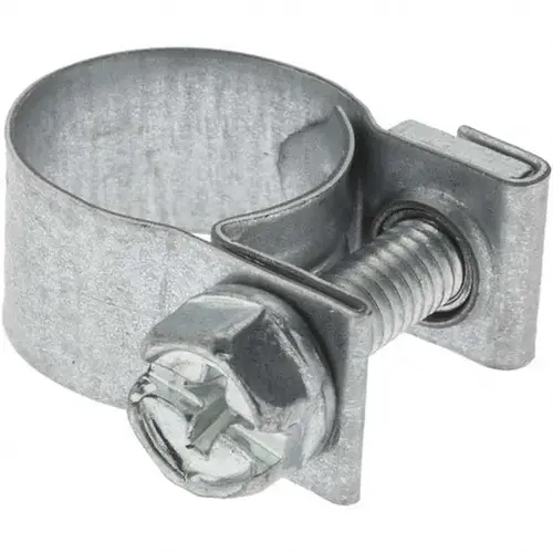 Worm Gear Clamp: SAE 14, Chromate Steel Band Worm Gear Clamp: SAE 14, Chromate Steel Band