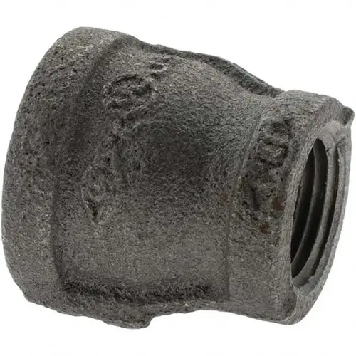Black Reducing Coupling: 3/4 x 1/2" Black Reducing Coupling: 3/4 x 1/2"