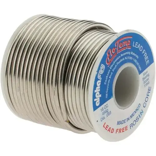 Rosin Core Solder: Tin & Silver