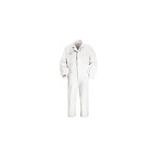 Size 40 Regular White General Purpose Coveralls