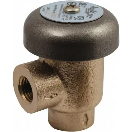 1" Pipe, 125 Max psi, Bronze, Coated Lead Free Bronze, Atmospheric Type Vacuum Breaker Valve