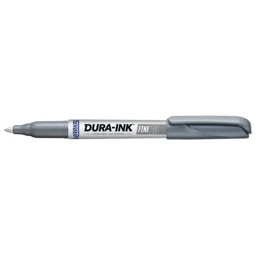 Permanent ink marker with fine bullet tip Permanent ink marker with fine bullet tip