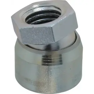 Vlier P310 3/4-10, 1-1/4" Pad Diam, Uncoated Bottom, Steel Toggle Pad