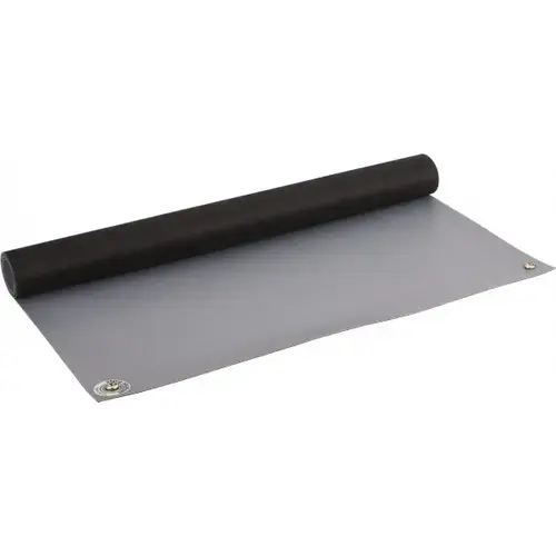 Anti-Static Table Mat: Rubber, 4 ft OAL, 2 ft OAW, 0.14" Thick Anti-Static Table Mat: Rubber, 4 ft OAL, 2 ft OAW, 0.14" Thick