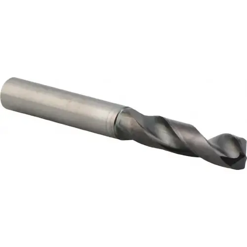 Screw Machine Length Drill Bit: 0.3438" Dia, 135 degree, Solid Carbide Coated Screw Machine Length Drill Bit: 0.3438" Dia, 135 degree, Solid Carbide Coated