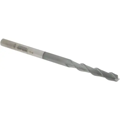 Square End Mill: 1/4 inch Dia, 1-1/2 inch LOC, 1/4 inch Shank Dia, 4 inch OAL, 2 Flutes, Solid Carbide