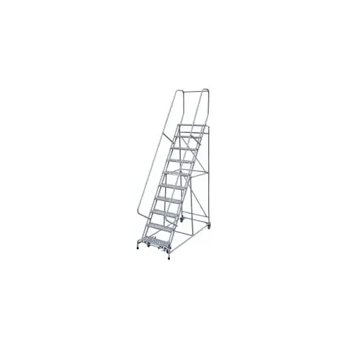 Steel Rolling Ladder: 10 Step