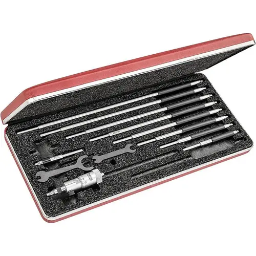 Mechanical Inside Micrometer Set: 300 mm Range Mechanical Inside Micrometer Set: 300 mm Range