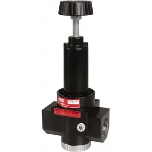 Ingersoll-Rand R37591-100 Compressed Air Regulator: 2" NPT, 300 Max psi, Super-Duty