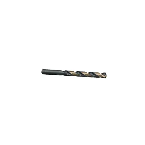 1/8In Black & Gold KFD, 135 Degree Split Point Jobber Length Drill Bit, HSS (High Speed Steel)