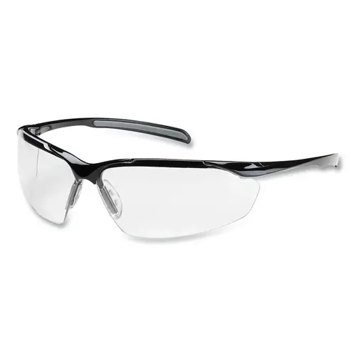 Commander  Semi-Rimless Safety Glass, Clear Lens, Anti-Scratch; Anti-Fog