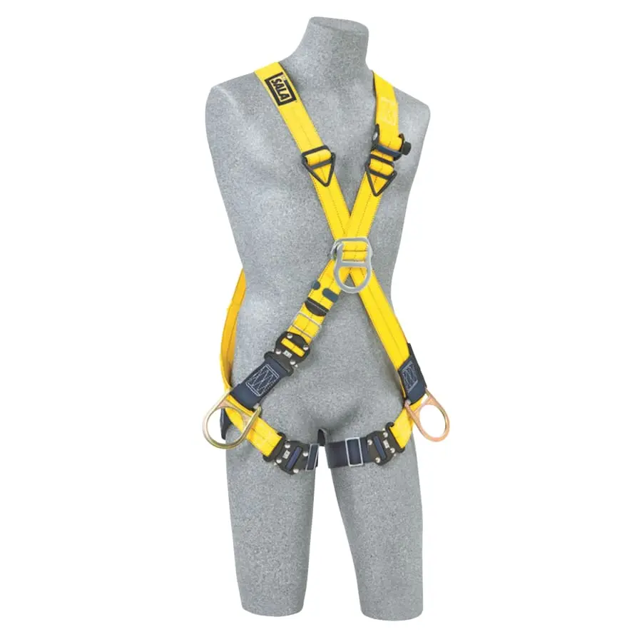 DBI-SALA Delta Full Body Harness Cross-Over Style Universal Size Back/Front/Side D-Rings 1110725 DBI-SALA Delta Full Body Harness Cross-Over Style Universal Size Back/Front/Side D-Rings 1110725