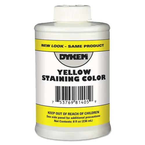 DYKEM Opaque Staining Colors, 8 oz Brush-In-Cap, Yellow DYKEM Opaque Staining Colors, 8 oz Brush-In-Cap, Yellow