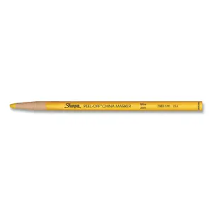 Sharpie 02083 China Marker, Bullet Tip, Yellow