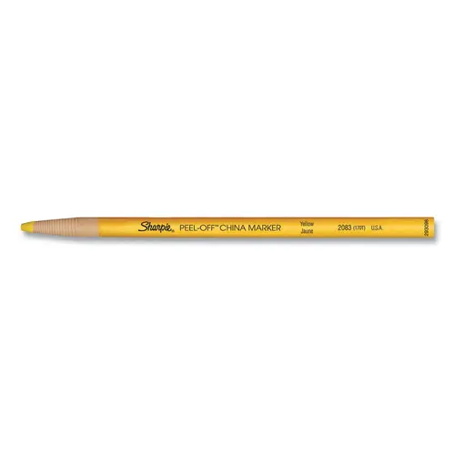 China Marker, Bullet Tip, Yellow